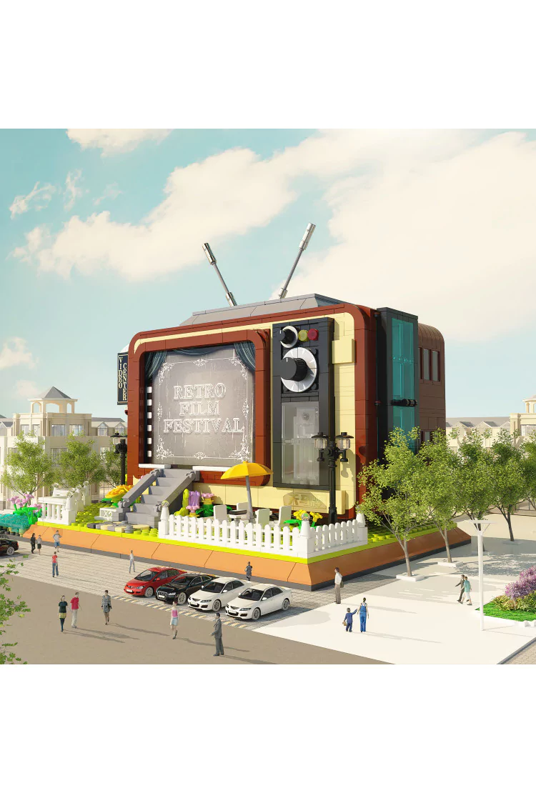 Конструктор Телецентр  Zhe Gao Film Center