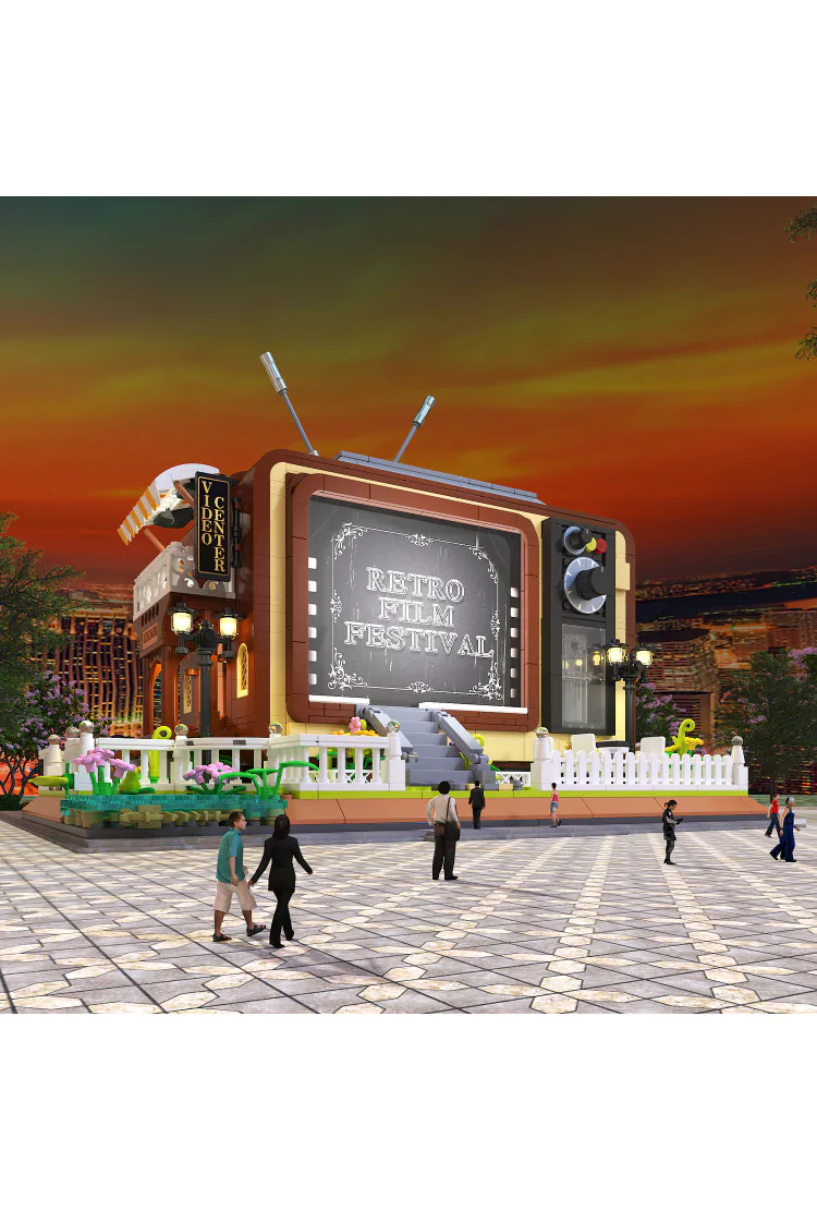Конструктор Телецентр  Zhe Gao Film Center