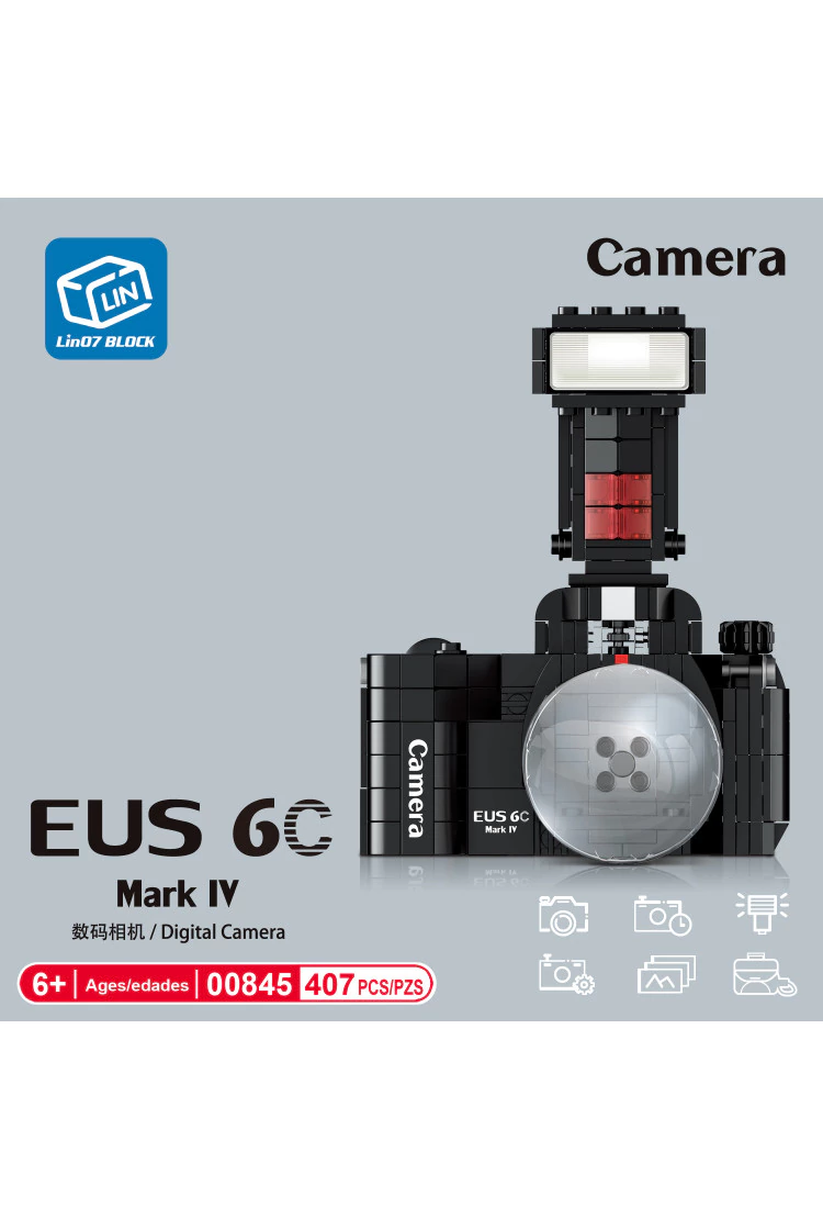 Конструктор Мини фотоаппарат Canon Zhe Gao Digital Camera