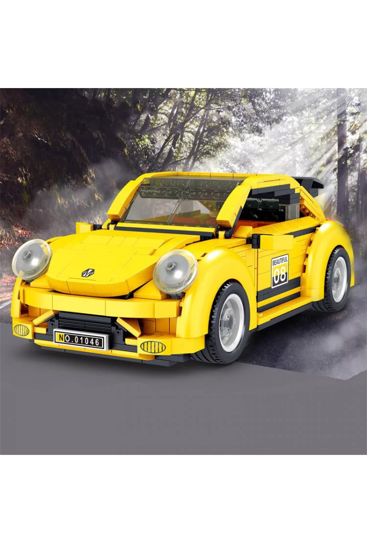 Конструктор Гоночный автомобиль Zhe Gao Classic Motorcar