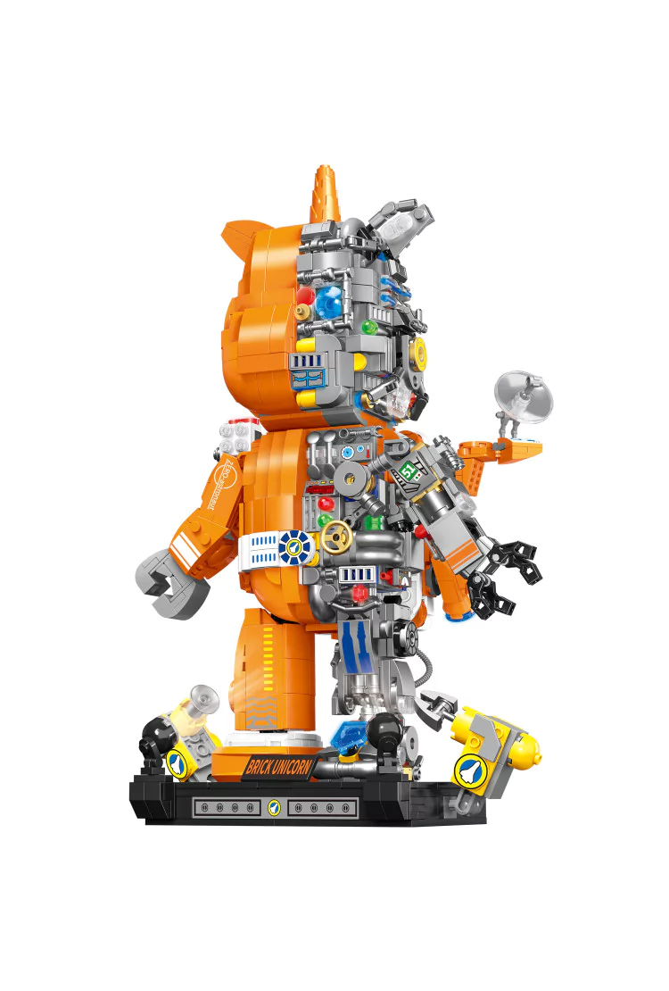 Конструктор Космический Единорог Zhe Gao Aerospace Unicorn Bearbrick