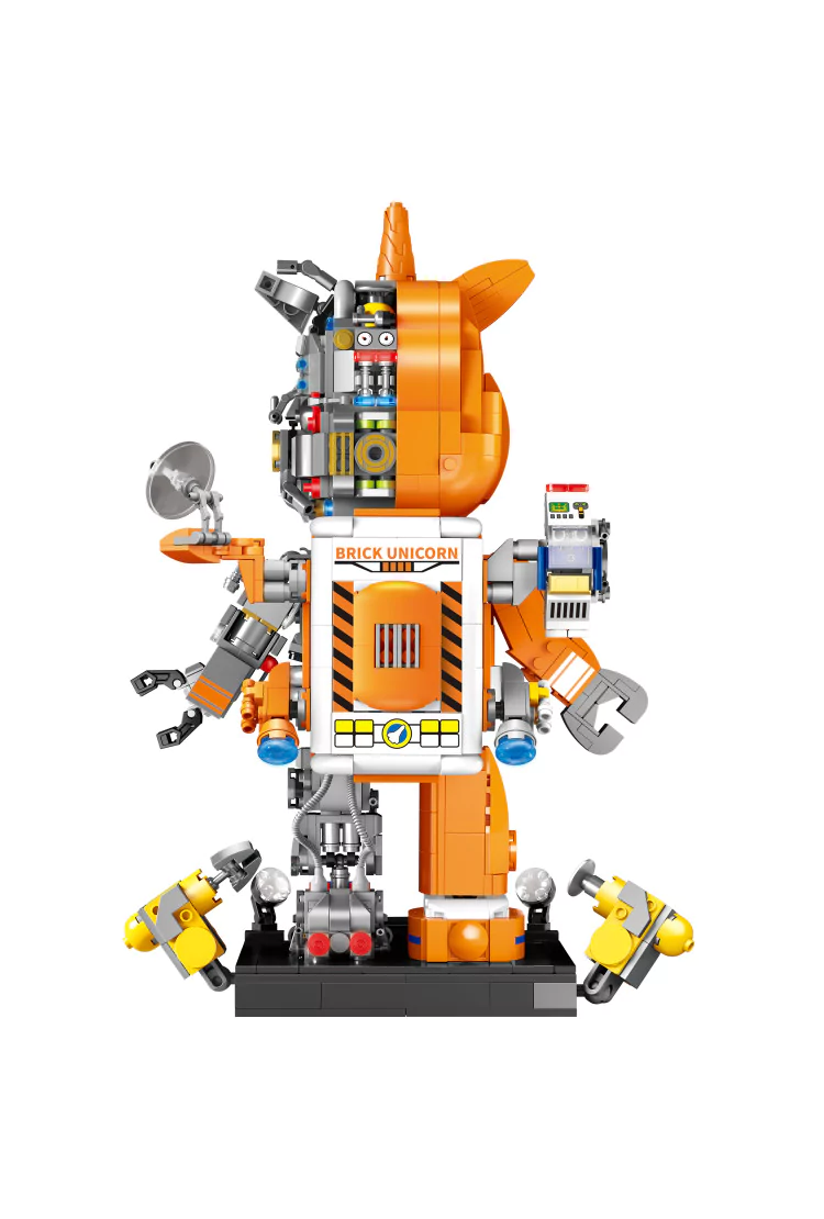 Конструктор Космический Единорог Zhe Gao Aerospace Unicorn Bearbrick