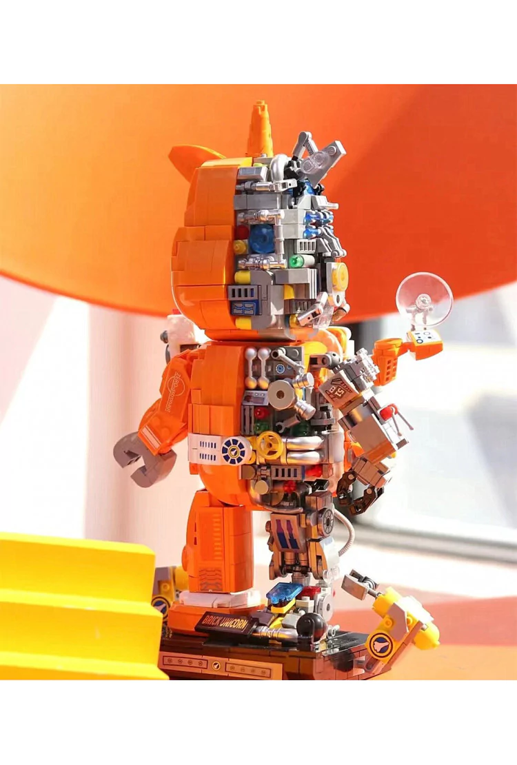 Конструктор Космический Единорог Zhe Gao Aerospace Unicorn Bearbrick