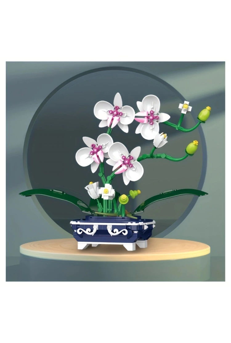 Конструктор Орхидея Zhe Gao Orchid Bonsai Mini