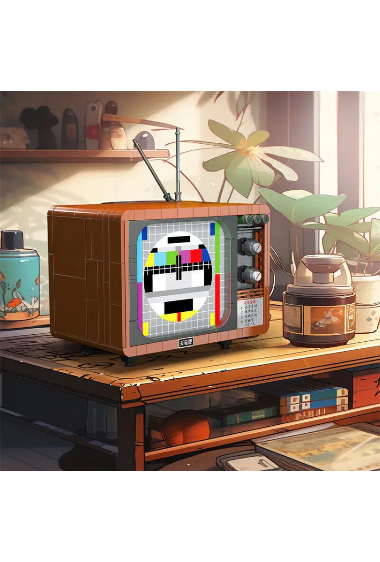 Конструктор Ретро Телевизор Zhe Gao Back To The 1990's TV