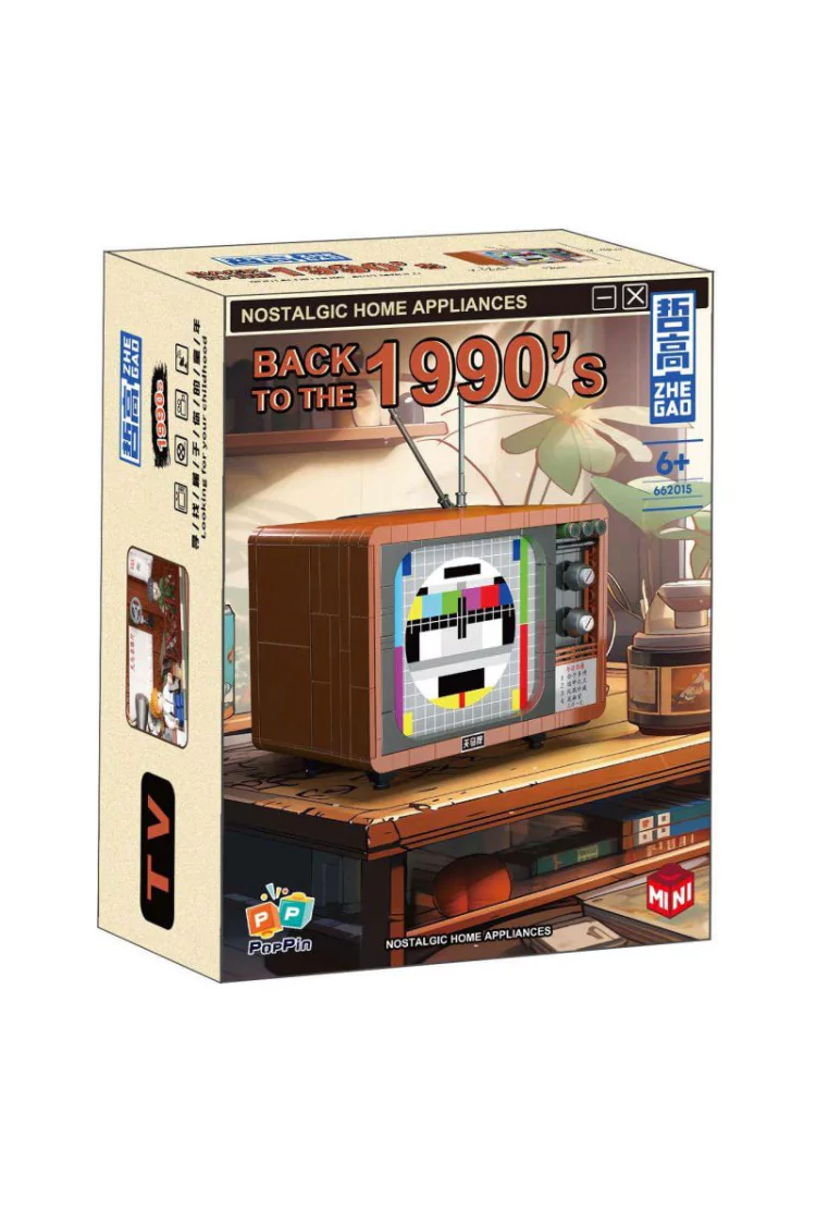 Конструктор Ретро Телевизор Zhe Gao Back To The 1990's TV