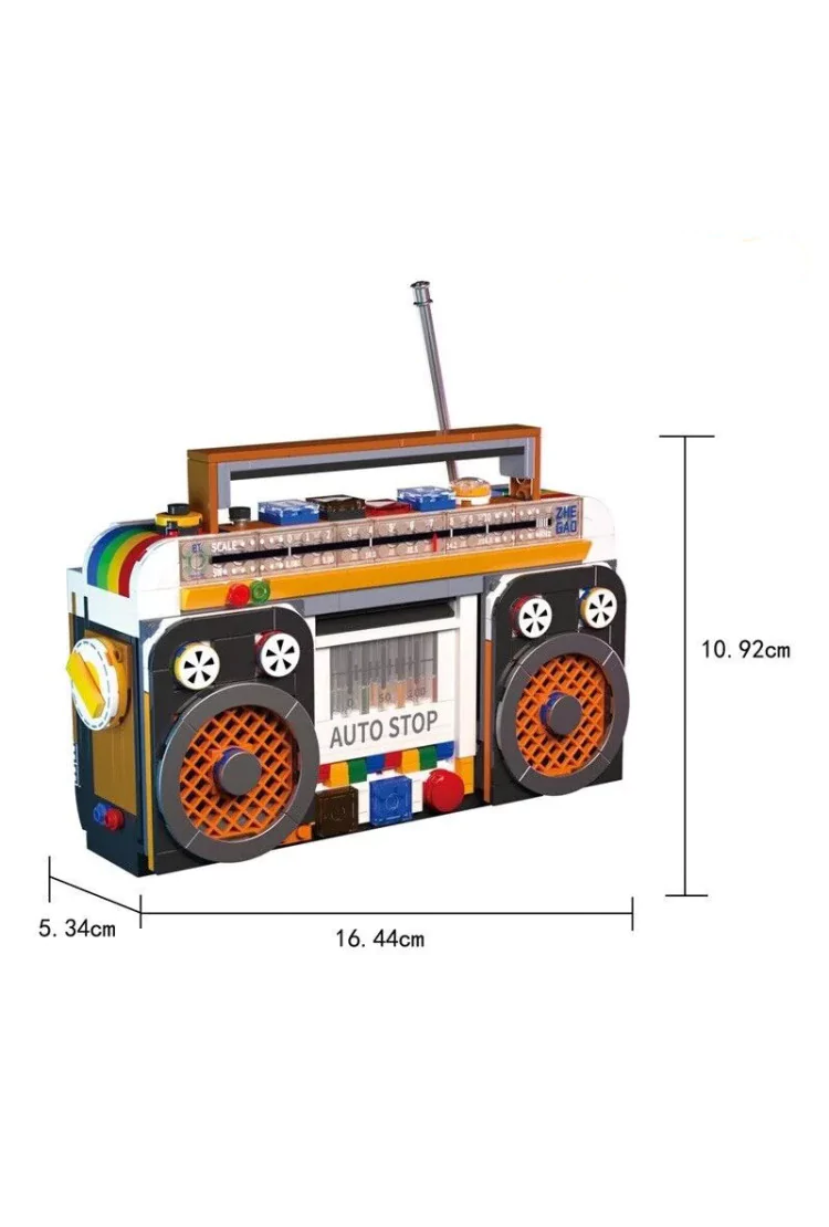 Конструктор Ретро Магнитофон Zhe Gao Back To The 1990's Radio Other