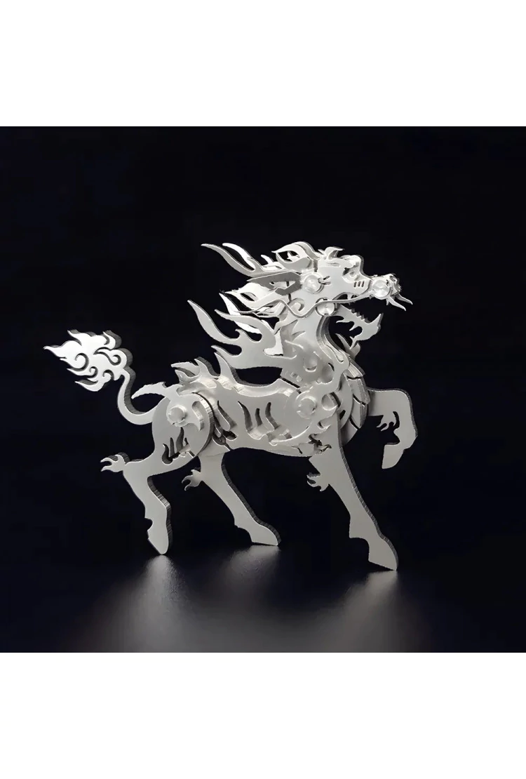 Конструктор металлический "Сверкающий Единорог" Warcraft DIY