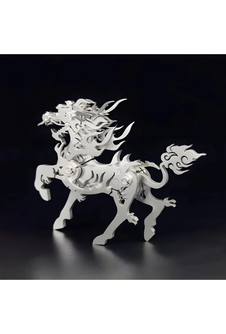 Конструктор металлический "Сверкающий Единорог" Warcraft DIY