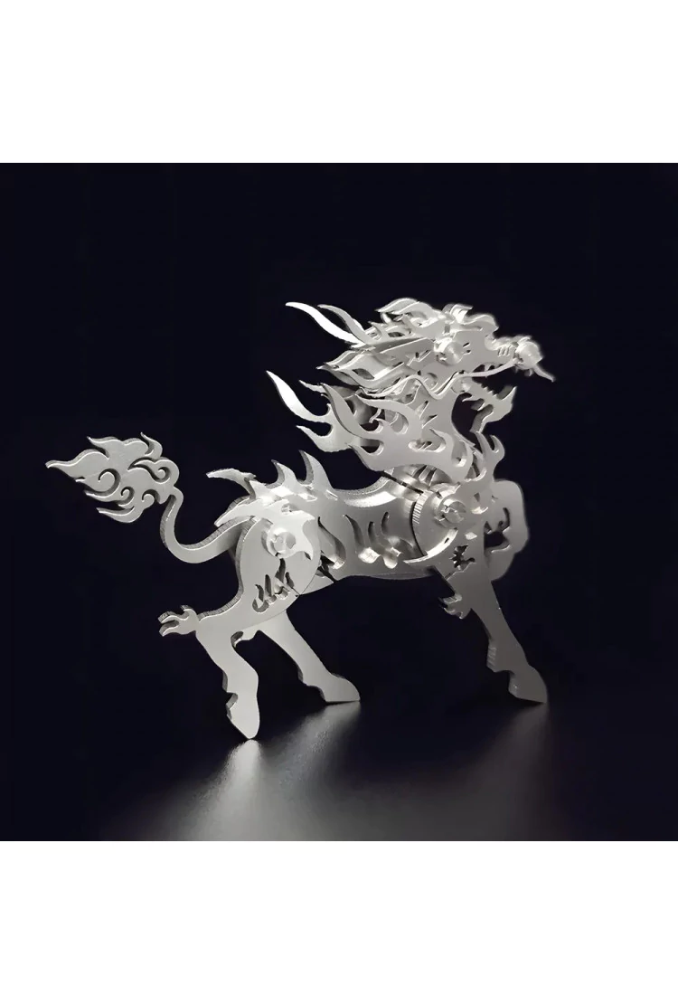 Конструктор металлический "Сверкающий Единорог" Warcraft DIY