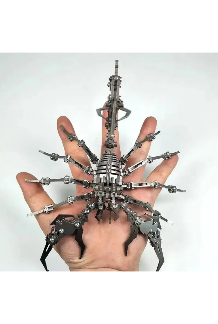 Сборная металлическая модель "Король скорпионов" Silver Plus Cyberpunk DIY