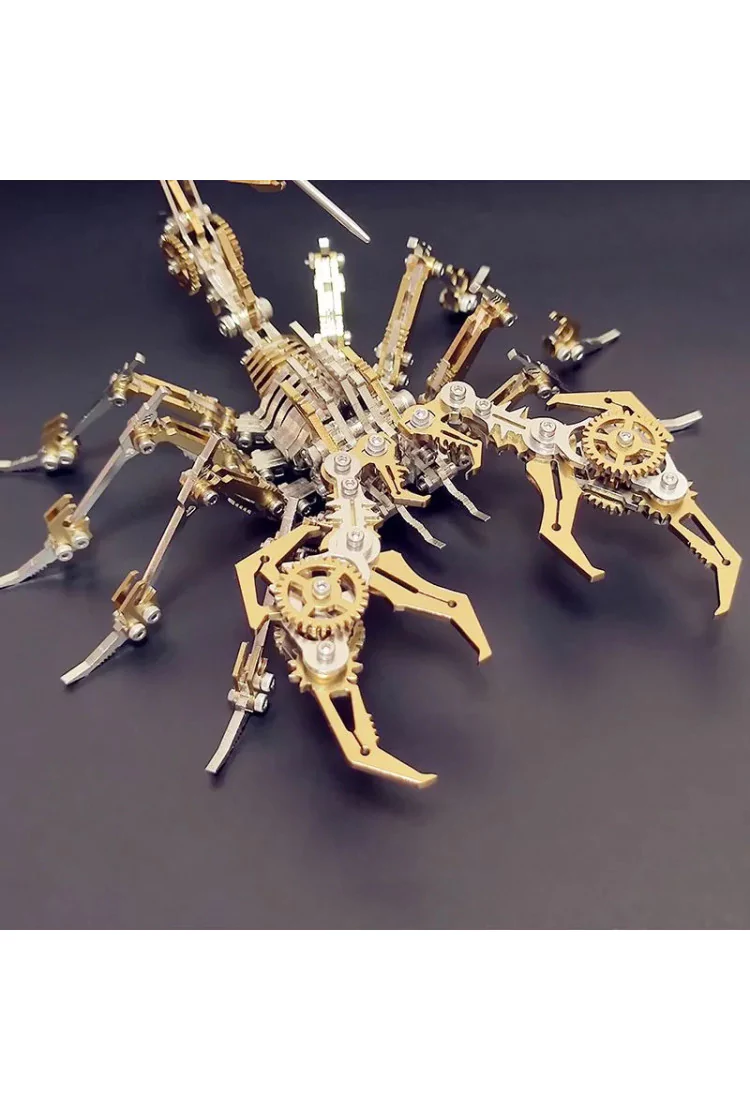 Сборная металлическая модель "Король скорпионов" Gold Plus Cyberpunk DIY