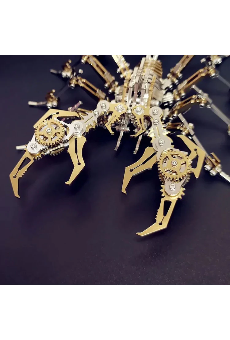 Сборная металлическая модель "Король скорпионов" Gold Plus Cyberpunk DIY