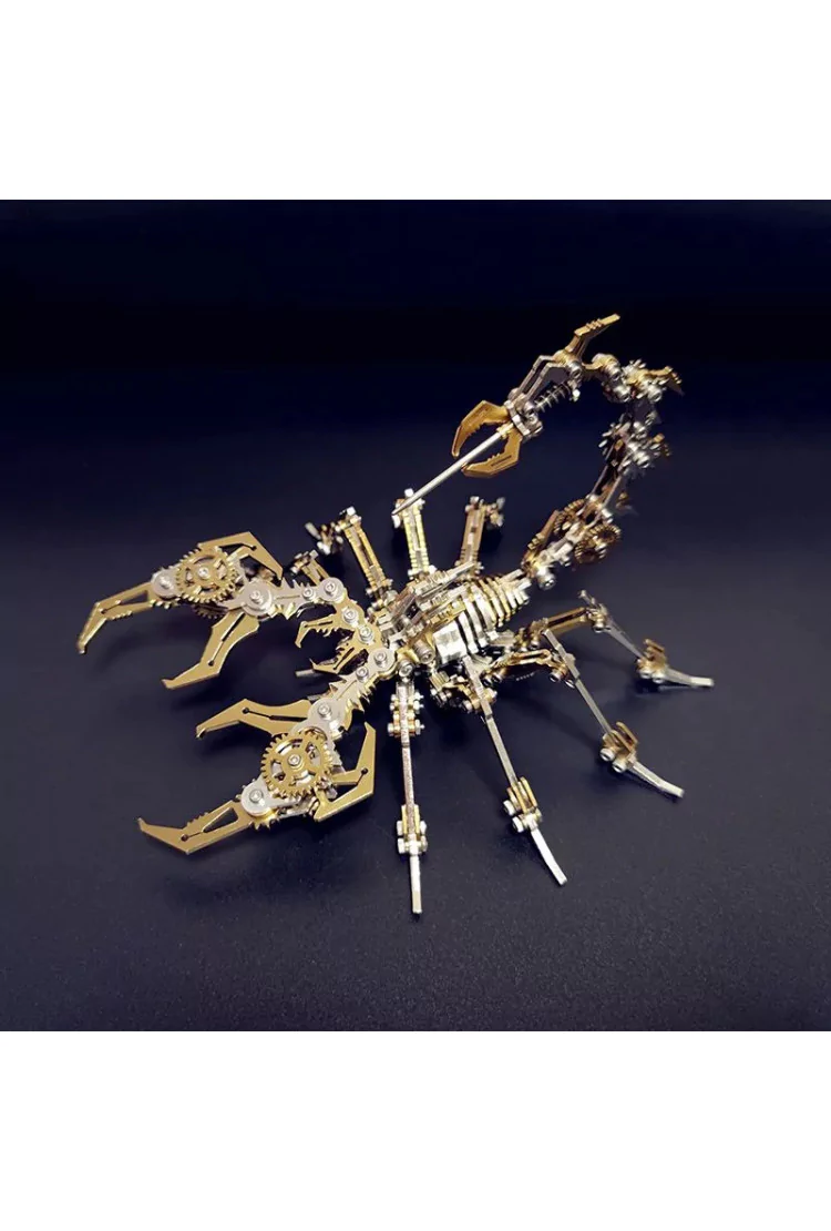 Сборная металлическая модель "Король скорпионов" Gold Plus Cyberpunk DIY