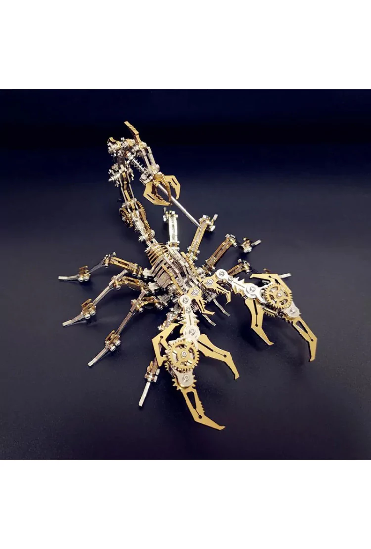 Сборная металлическая модель "Король скорпионов" Gold Plus Cyberpunk DIY