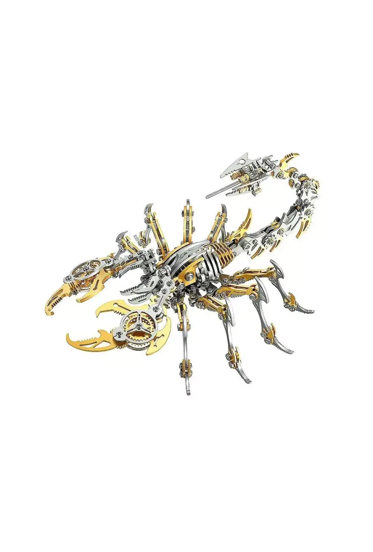 Сборная металлическая модель "Король скорпионов" Gold Plus Cyberpunk DIY