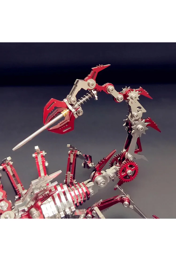 Сборная металлическая модель "Король скорпионов" Red Plus Cyberpunk DIY