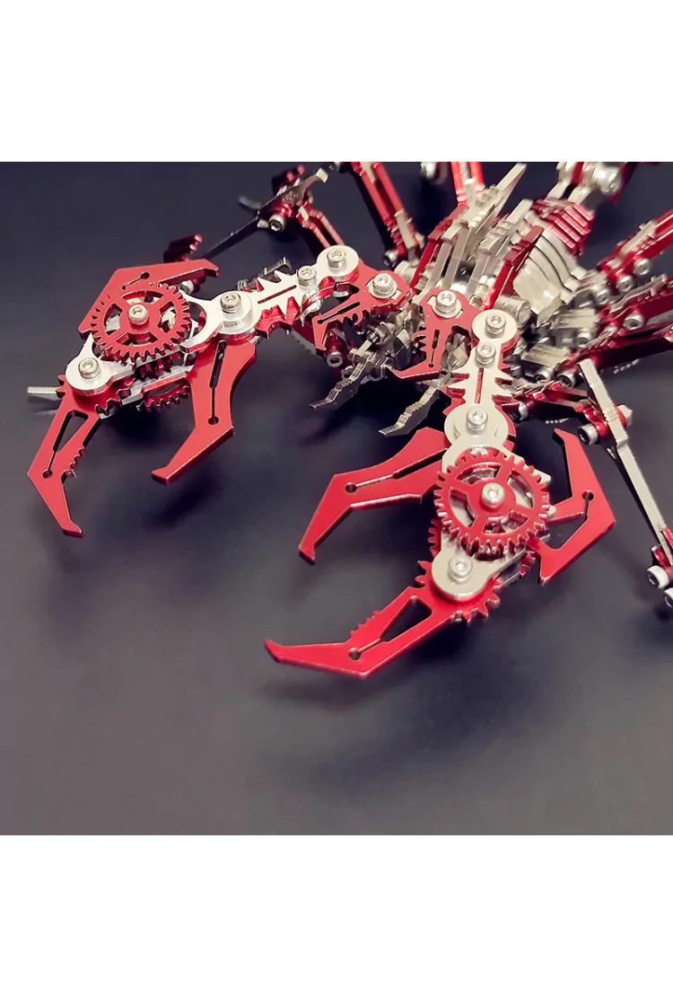 Сборная металлическая модель "Король скорпионов" Red Plus Cyberpunk DIY