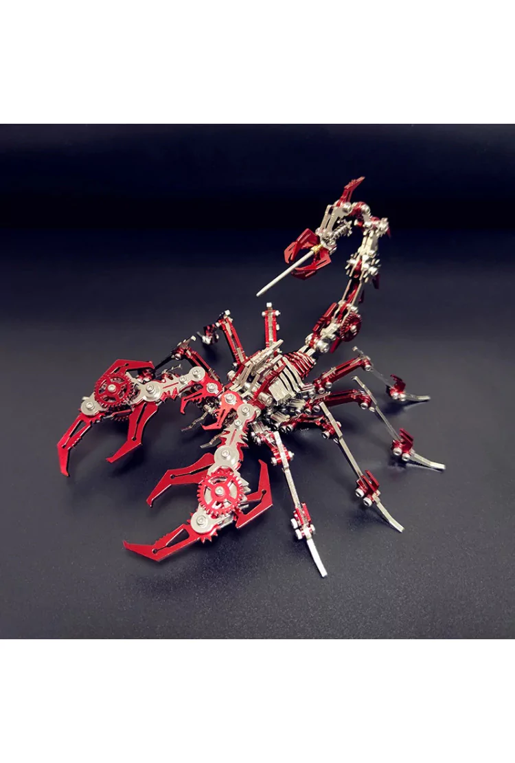 Сборная металлическая модель "Король скорпионов" Red Plus Cyberpunk DIY
