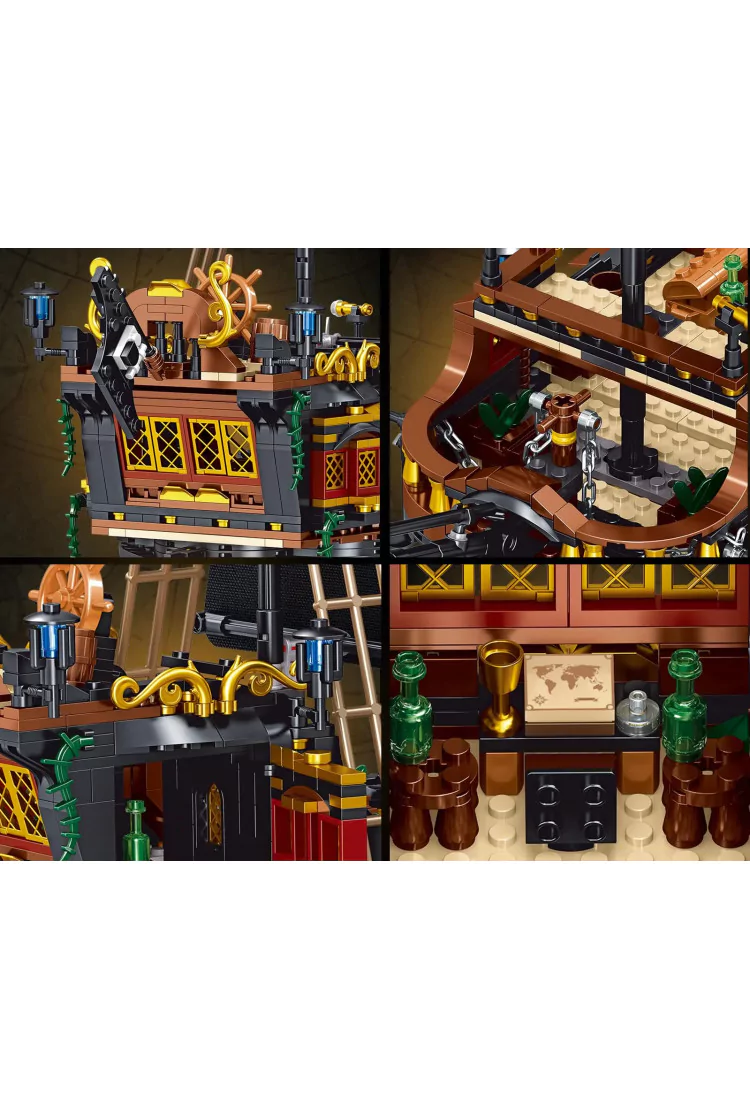 Конструктор Пиратский корабль Zhe Gao Pirates