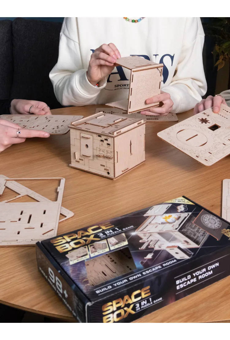 Квест-бокс конструктор EscapeWelt Space Box Constructor - Космический бокс DIY