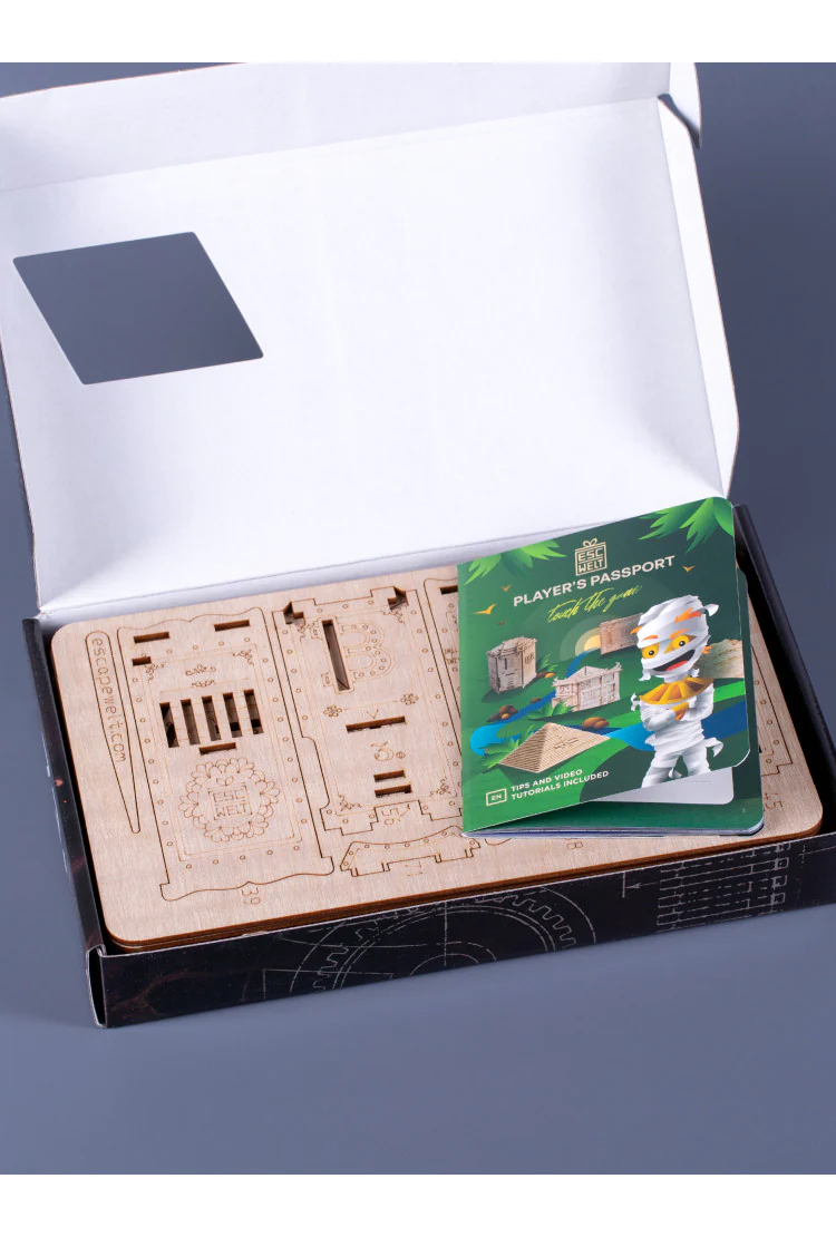 Квест-шкатулка конструктор EscapeWelt Fort Knox Box Pro Constructor - Форт Нокс Про DIY