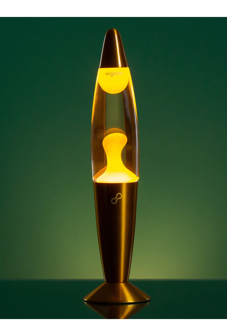 Лава лампа Amperia Rocket Golden (35 см)