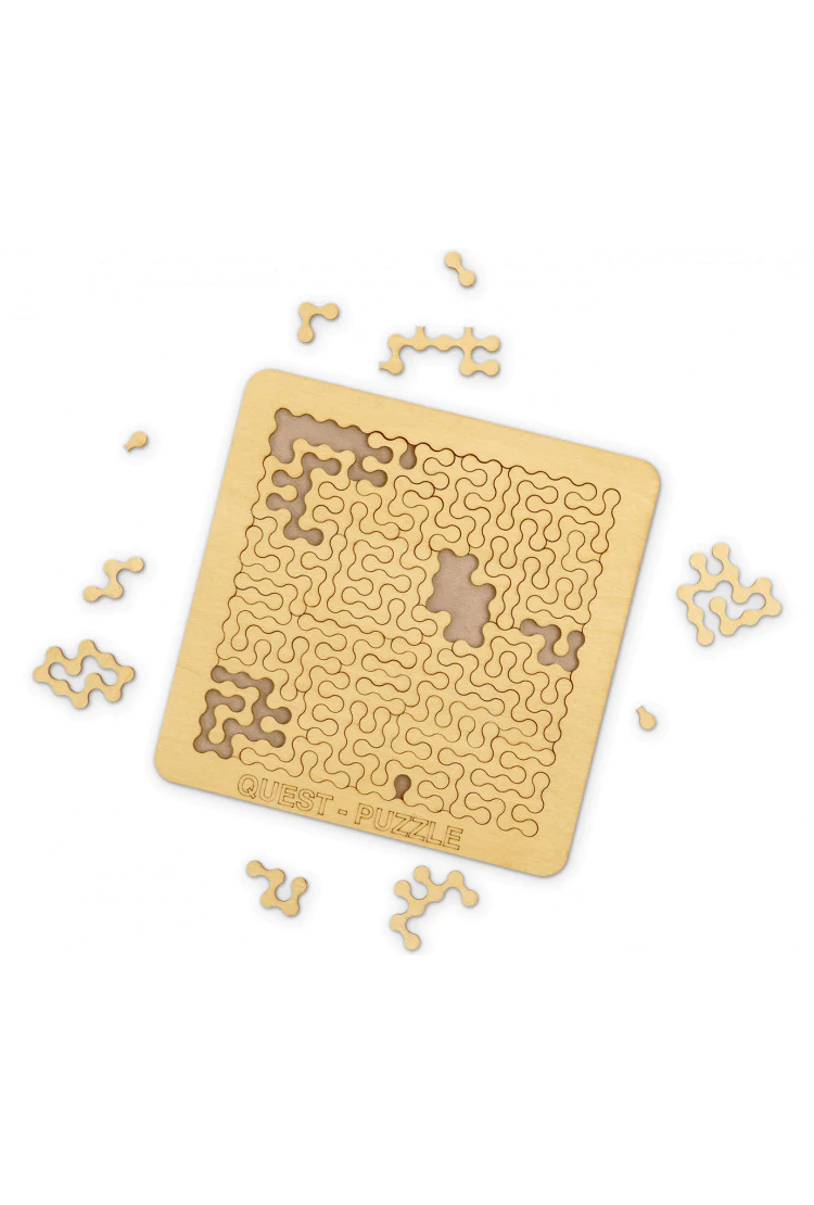 Деревянный пазл-головоломка EscapeWelt Quest Puzzle - Квест Пазл