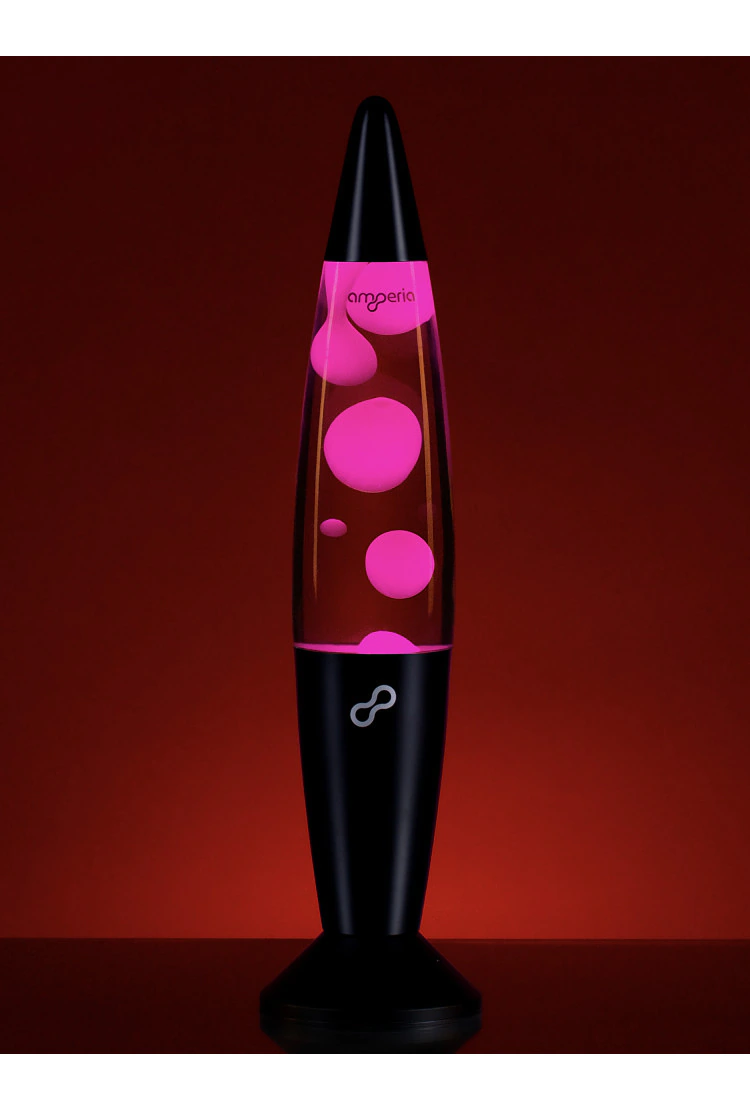 Лава лампа Amperia Void Smart Белая/Прозрачная (41 см) Black