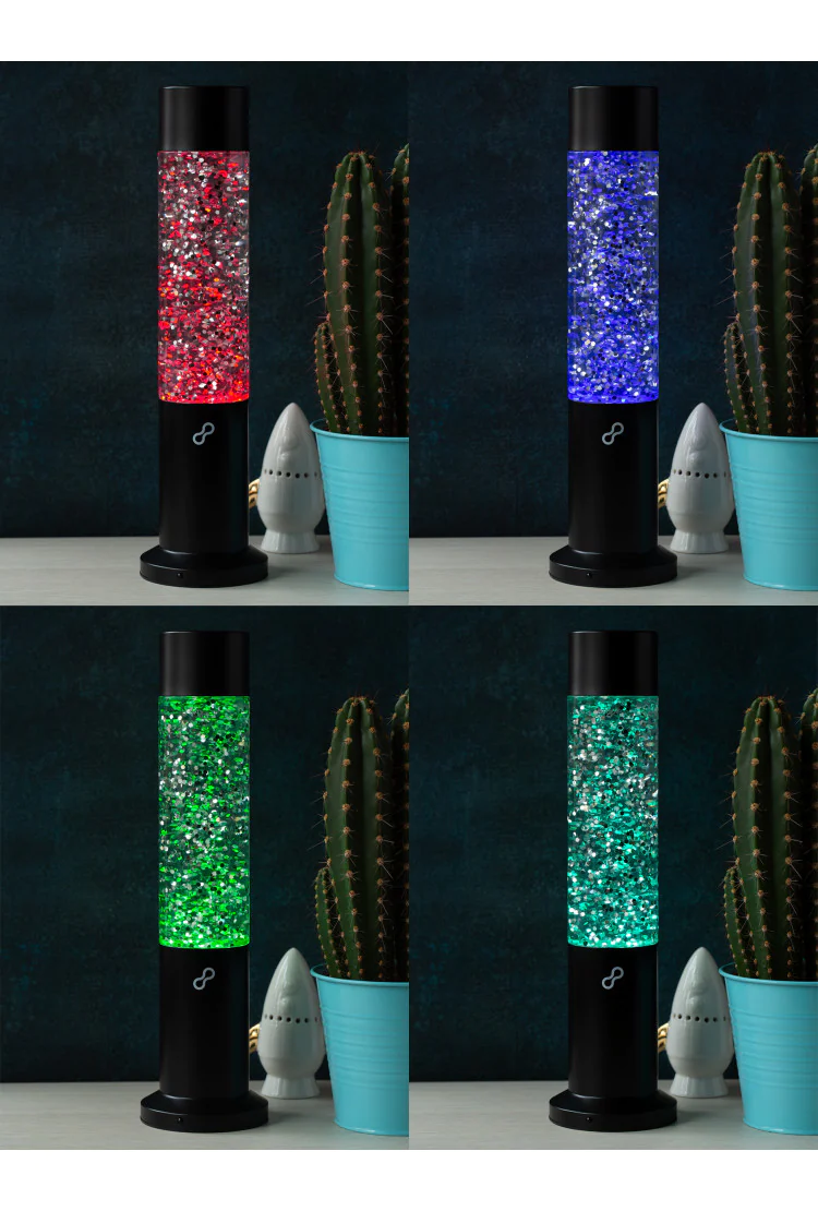 Лава лампа Amperia Tube Smart Сияние (39 см) Black