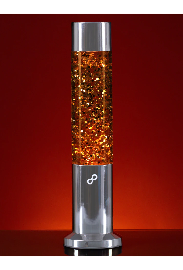 Лава лампа Amperia Tube Smart Сияние (39 см) Chrome