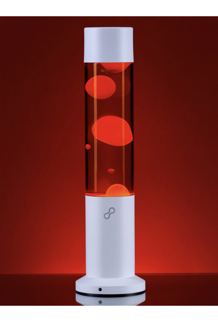 Лава лампа Amperia Tube Smart Белая/Прозрачная (39 см) White