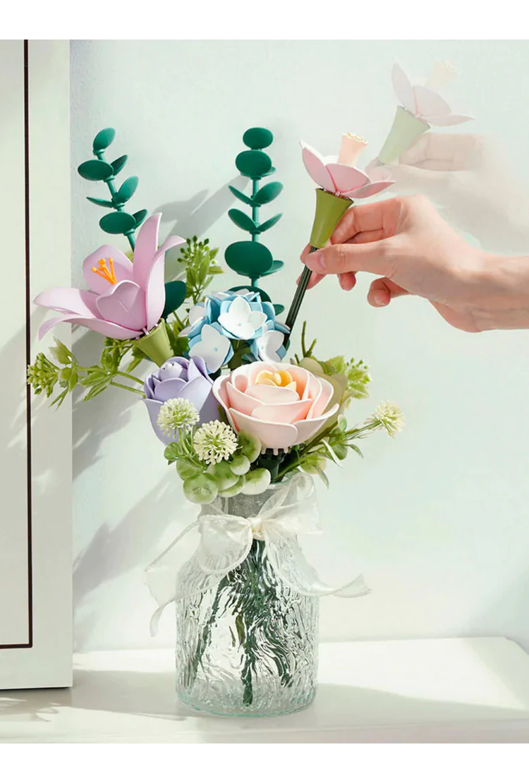 Конструктор 3D-пазл DIY Весенний букет Robotime Spring Time Bouquet