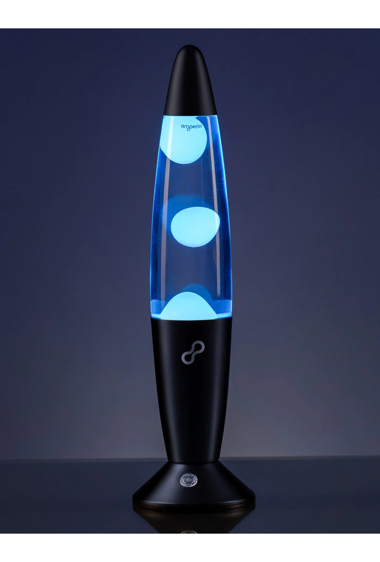 Лава лампа Amperia Rocket Smart Белая/Прозрачная (34 см) Black