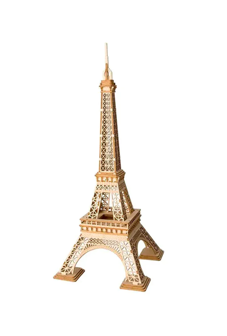 Деревянный конструктор Эйфелева Башня Robotime Eiffel Tower