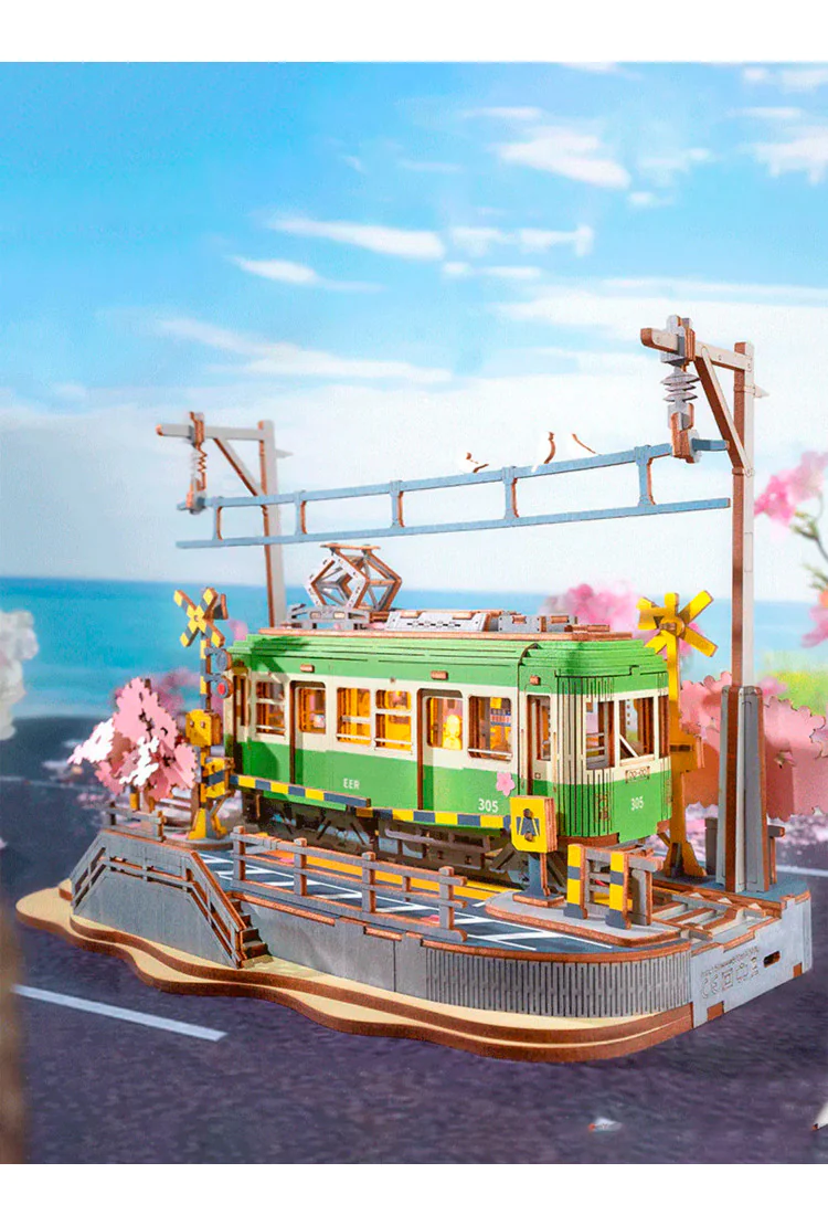 Деревянный конструктор Путешествие по сакуре Robotime Sakura Journey