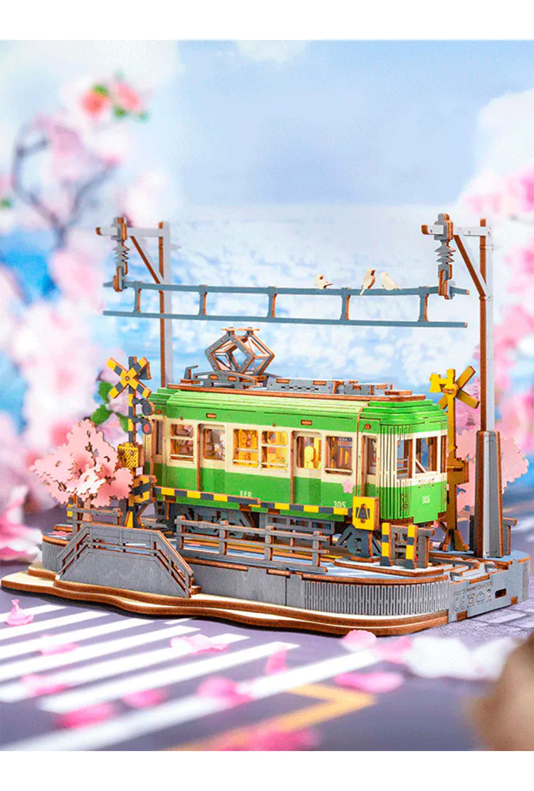 Деревянный конструктор Путешествие по сакуре Robotime Sakura Journey