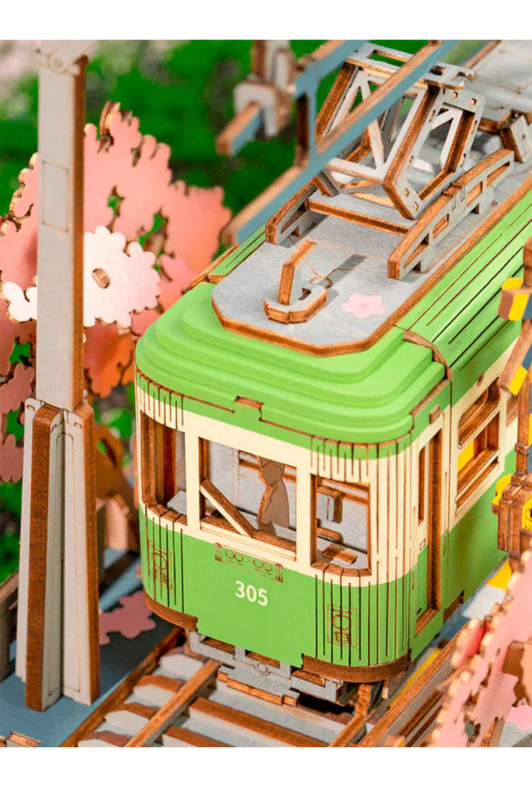 Деревянный конструктор Путешествие по сакуре Robotime Sakura Journey