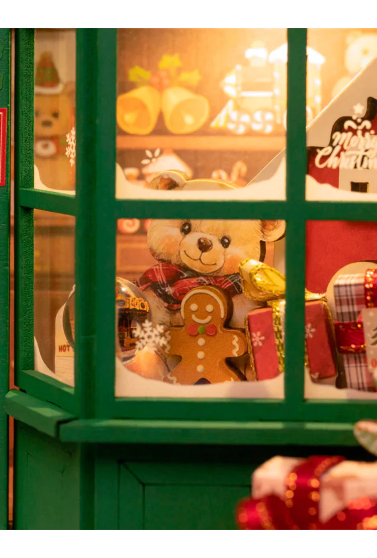 Деревянный конструктор Магазин игрушек Санты Robotime Santa's Toy Shop
