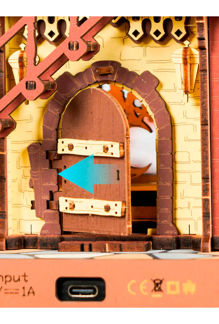Деревянный механический конструктор Часы с кукушкой Robotime Cuckoo Clock