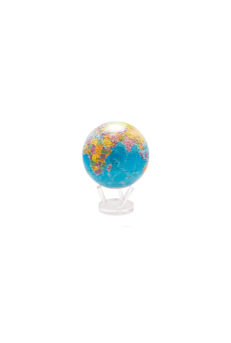 Самовращающийся глобус MOVA GLOBE d22 см с политической картой Мира