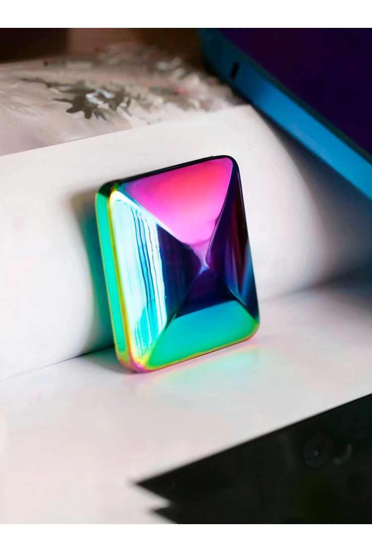 Антистресс Flipo Flip - Цинковый сплав 4 угла Rainbow