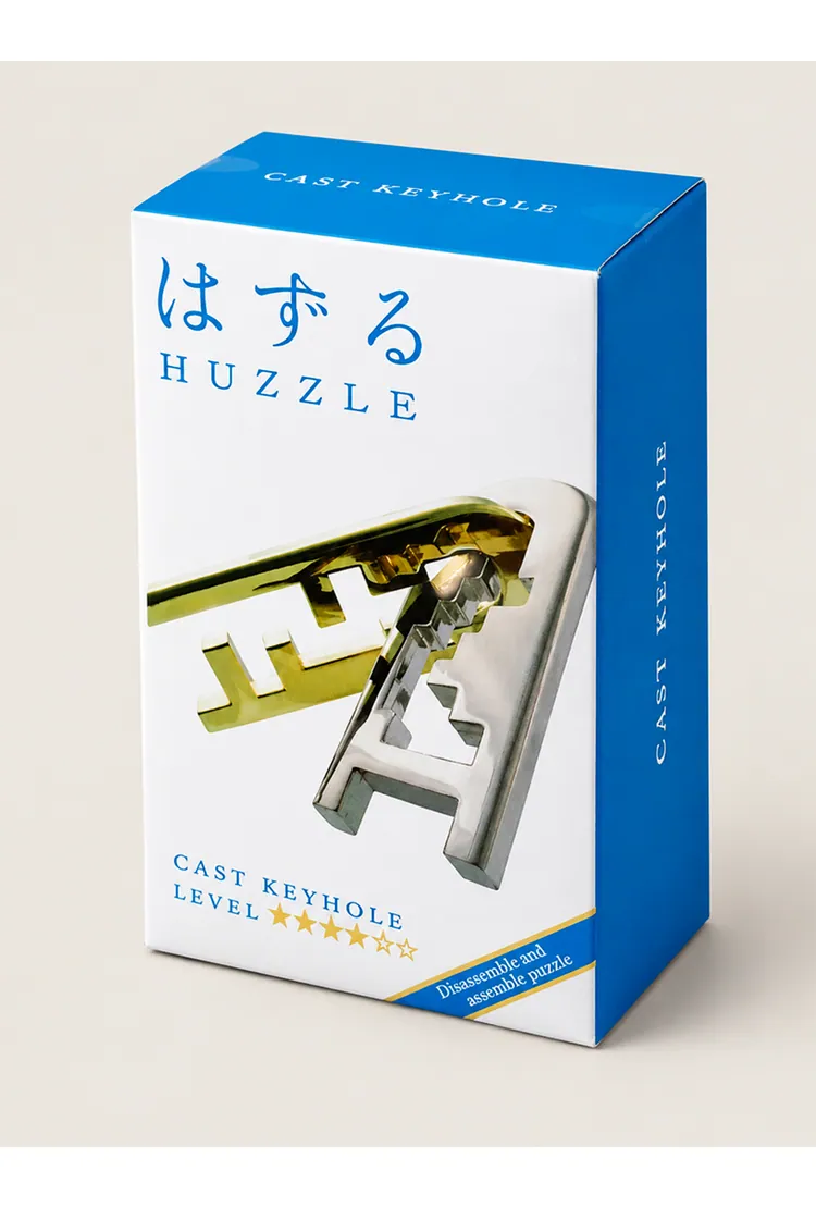 Головоломка Hanayama Замок / Huzzle Cast Keyhole 4* (6,9x2,6x4,5 см)