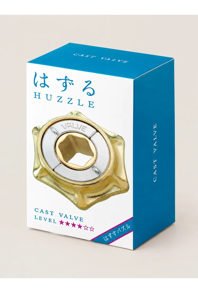 Hanayama Головоломка Вентиль / Huzzle Cast Valve 4* (5*5*5 см)