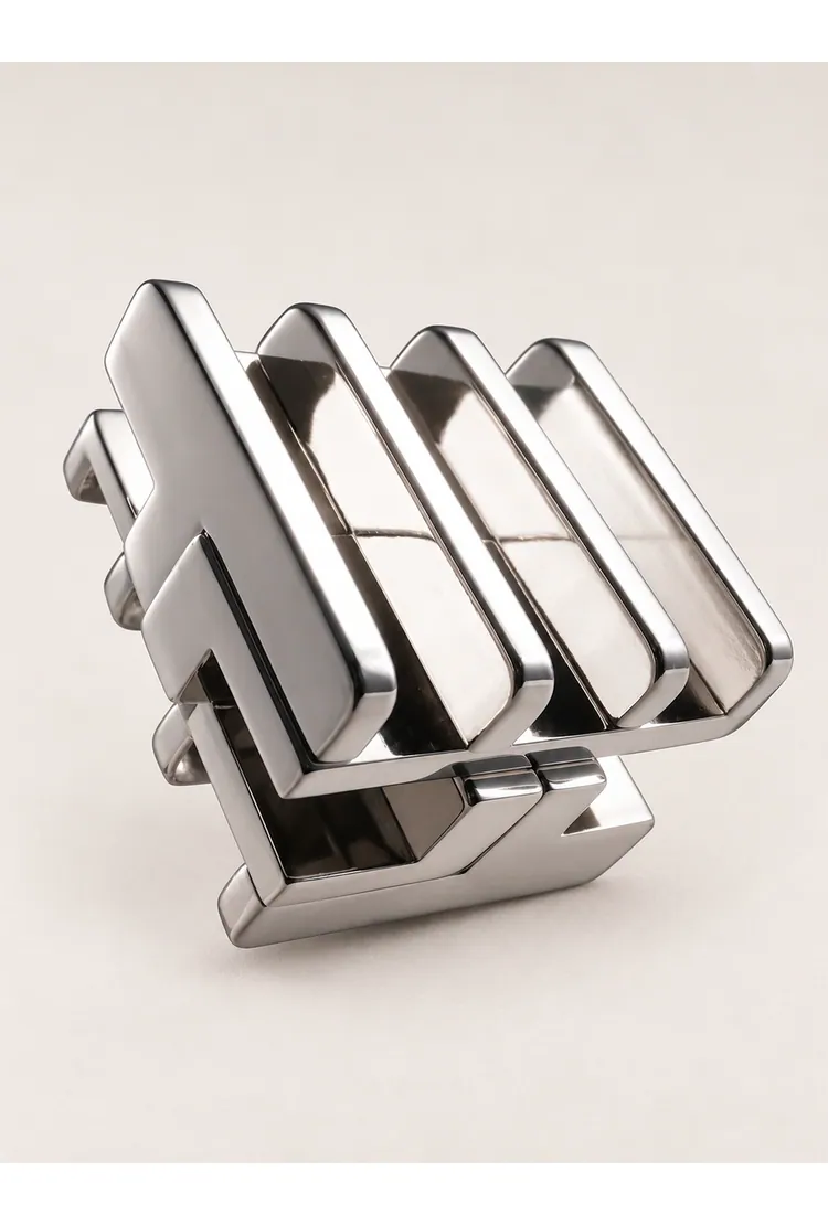 Головоломка Hanayama Крепость / Huzzle Cast Rattle 5* (3,5*3,5*1,5 см)