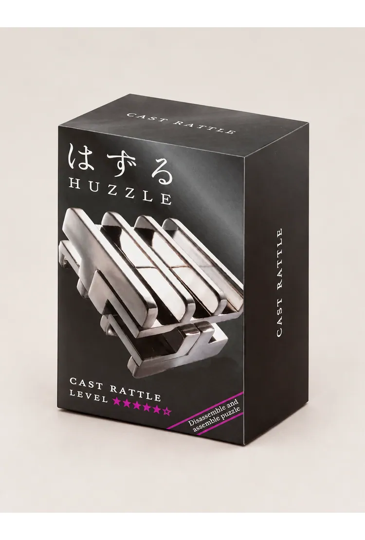 Головоломка Hanayama Крепость / Huzzle Cast Rattle 5* (3,5*3,5*1,5 см)