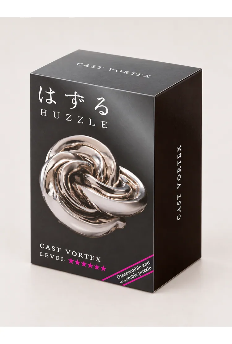 Hanayama Головоломка Вортекс / Huzzle Cast Vortex 6* (5*2 см)
