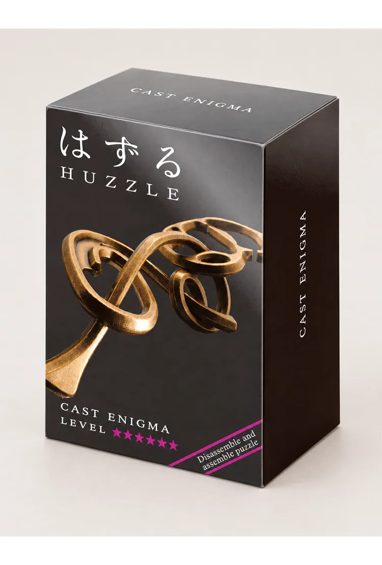 Hanayama Головоломка Энигма / Huzzle Cast Enigma 6* (10*6*0.5 см)