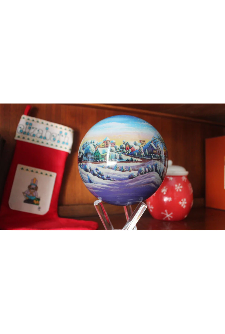 Глобус самовращающийся MOVA GLOBE d12 см Рождественский шар