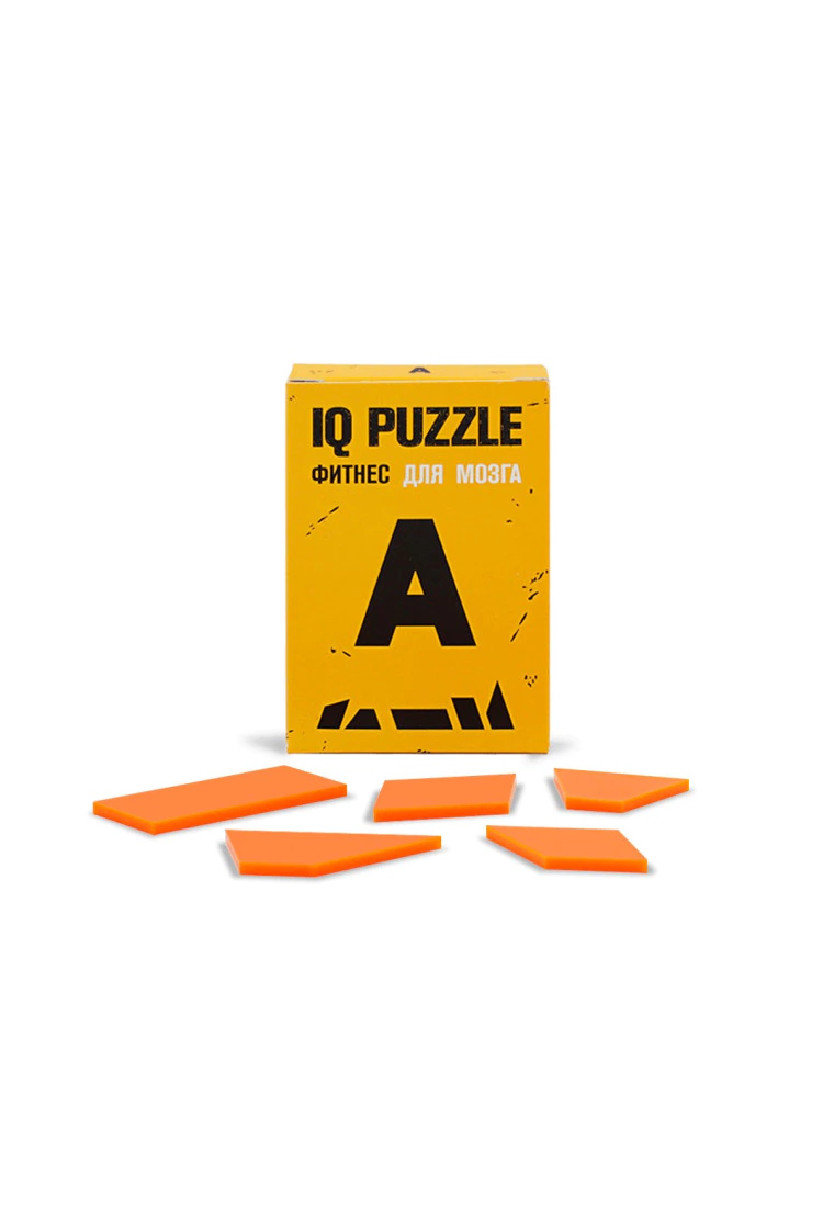 IQ PUZZLE Буква А (5 Деталей)